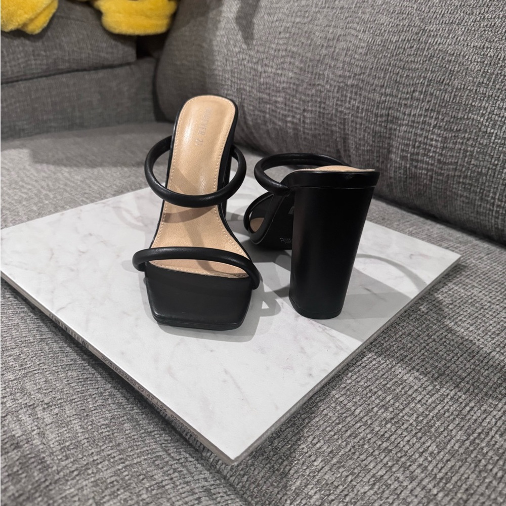 Elegant Black Women's Heels